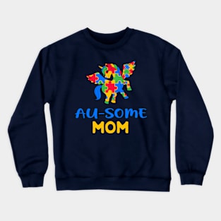 Au-some mom Crewneck Sweatshirt